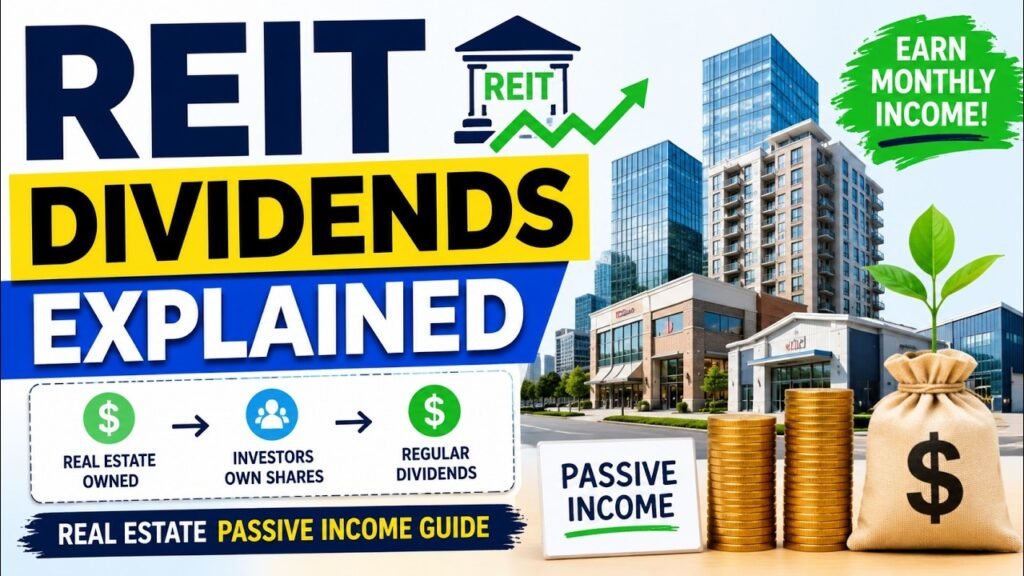 Realty Income monthly dividend REIT passive income explained